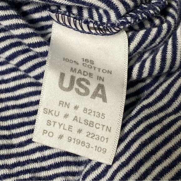 Fresh Produce Nautical Stripe Pullover Lightweight Sweatshirt Tunic Women's M - Picture 4 of 16